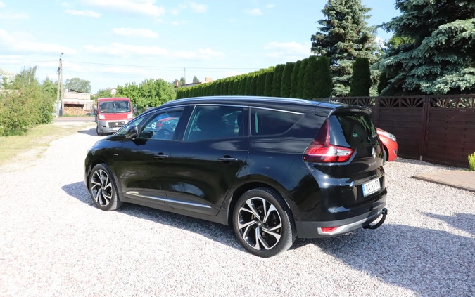 Renault Grand Scenic cena 52999 przebieg: 109235, rok produkcji 2017 z Zgierz małe 277